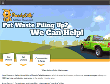 Tablet Screenshot of houstondogdoody.com